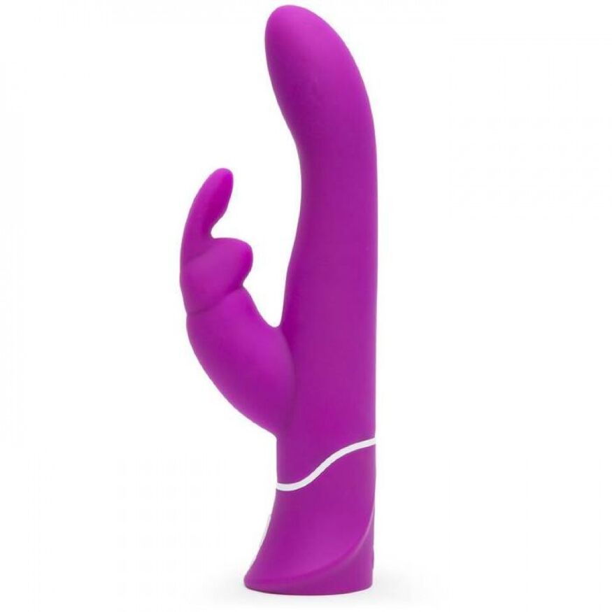 Вібратор кролик із поступальними рухами Happy Rabbit Curve Thrusting