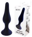 Анальный плаг Silicone Plug Black - Medium, BS6400092