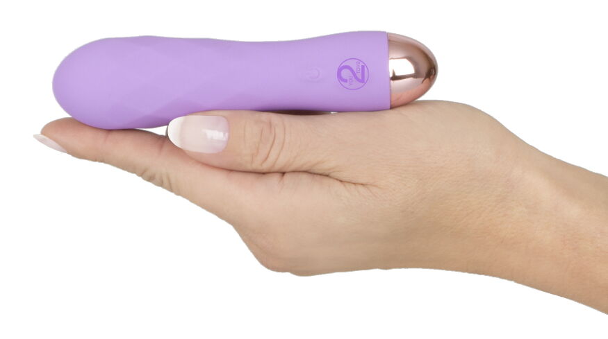 Фіолетовий міні-вібратор із незвичайною текстурою Cuties Mini Vibrator