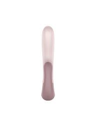 Смарт вибратор-кролик с подогревом Satisfyer Heat Wave Mauve (мятая упаковка!!!)