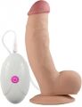 Реалістичний вібратор - The Ultra Soft Dude Vibrating 8.5"