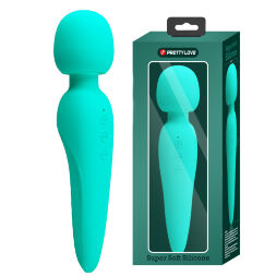 Вибромассажер Pretty Love - Meredith USB Green, BI-014668-4