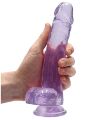 Фаллоимитатор - Realrock Dildo With Balls 8'/20 см Purple