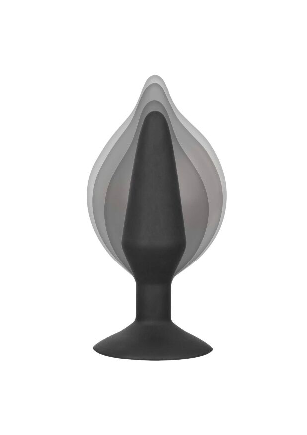 Анальная пробка с накачкой L CalExotics Silicone Inflatable Plug, 14 x 1.7–3.9 см