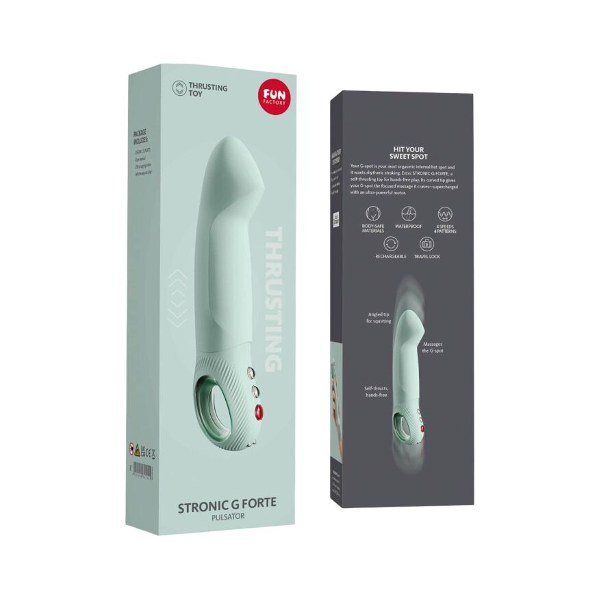 Пульсатор Fun Factory STRONIC G FORTE sage green