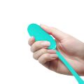 Виброяйцо с рельефным дизайном Pretty Love - MARINA  EGG Green, BI-014708-4