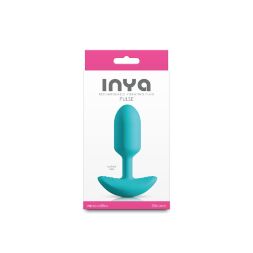 Анальная пробка с вибрацией NS Novelties INYA - Pulse - Teal
