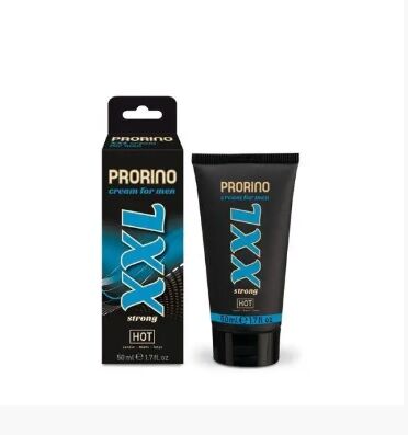 Крем эрекционный увеличивающий объем PRORINO XXL Cream for men 50 ml - New formula