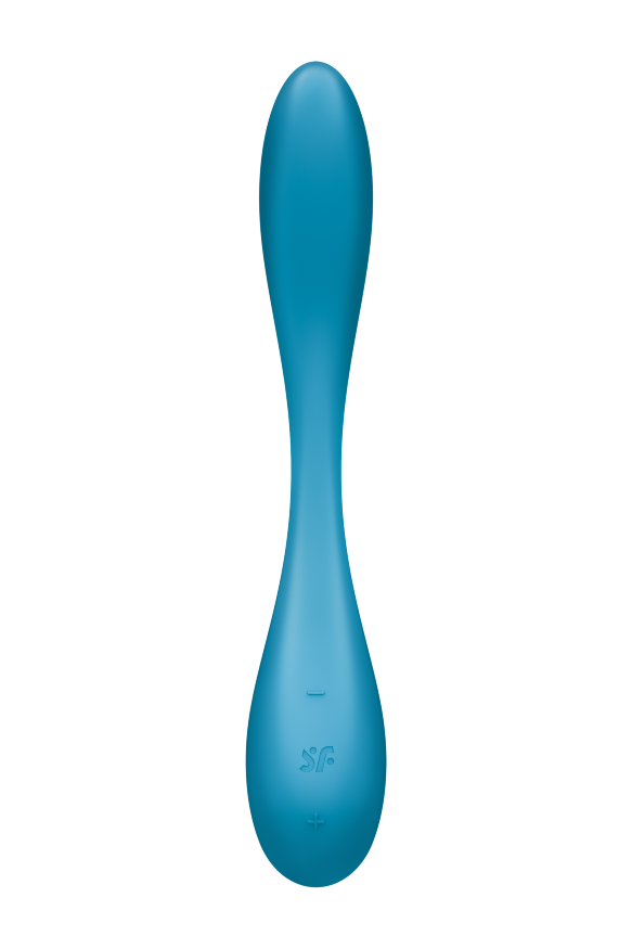 Мультивібратор SATISFYER G-Spot Flex 5+ керування телефоном, блакитний