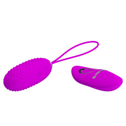 Виброяйцо с 12 разными вариантами вибрации Pretty Love Joannna Vibrating Egg Purple