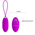 Віброяйце з 12 різними варіантами вібрації Pretty Love Joannna Vibrating Egg Purple
