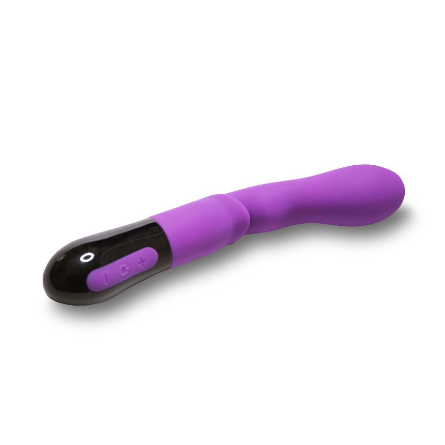 Вібратор Adrien Lastic Nyx 2.0 стимуляція точки G та входу у піхву, фіолетовий