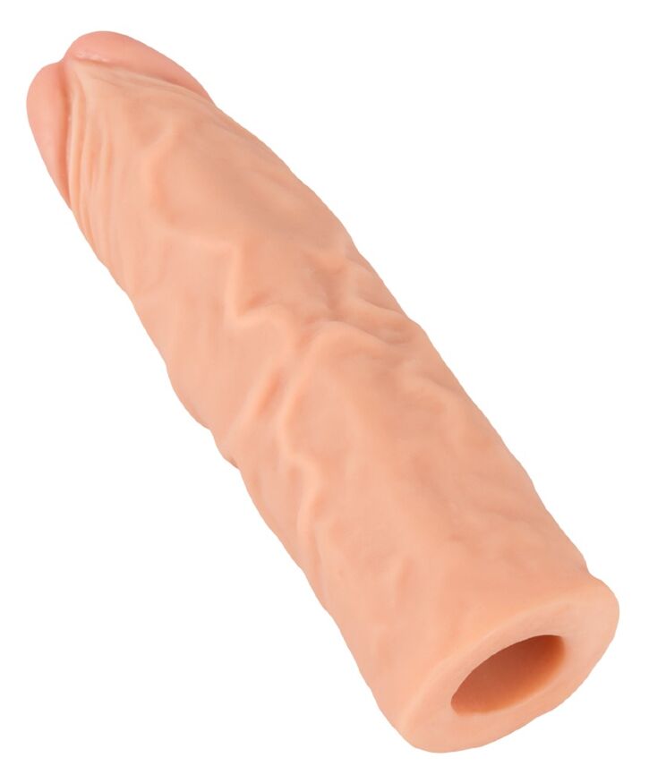 Удлиняющая насадка на член- Nature Skin Extension Sleeve +3 см