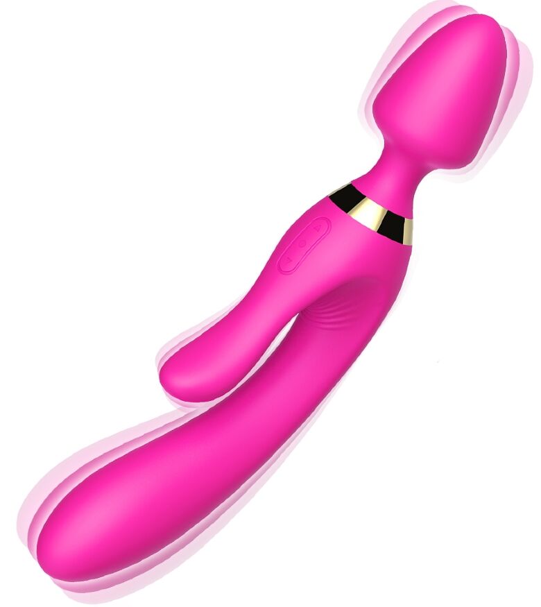 Вибромассажер Boss Series - Magic Wand USB Pink 9 Function, BS5200027