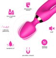 Вибромассажер Boss Series - Magic Wand USB Pink 9 Function, BS5200027