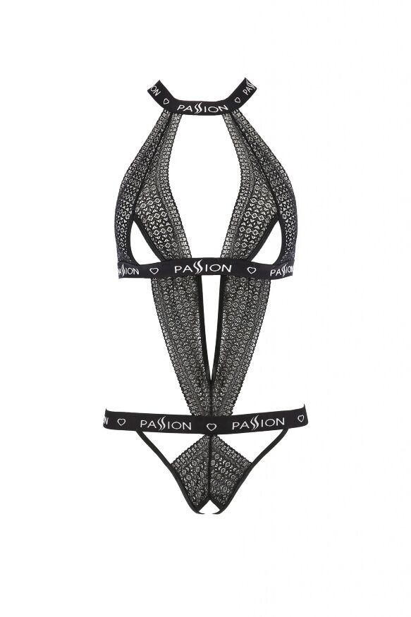 Боді з халтером MIRAJANE BODY black S/M - Passion