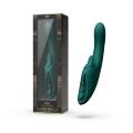 Вібратор-кролик Zalo Ares Turquoise Green