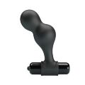 Анальна пробка анатомічного дизайну з плавними чуттєвими вигинами - Mr.Play Silicone Vibrating Anal Plug