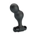 Анальна пробка анатомічного дизайну з плавними чуттєвими вигинами - Mr.Play Silicone Vibrating Anal Plug