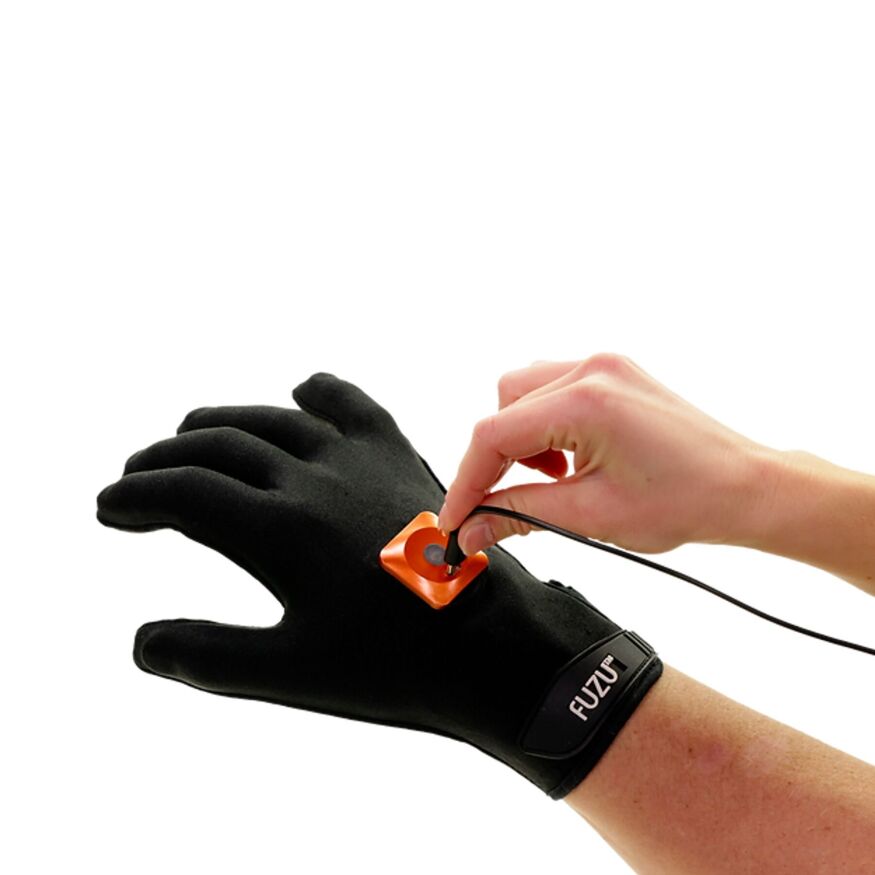 Віброрукавички (пара) FUZU Gloves Vibrating Massage Two Hands, 11 режимів