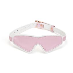 Кожаная маска на глаза Liebe Seele White &amp; Pink Fairy Goat Leather Blindfold