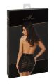 Спідниця Noir Handmade F341 Powerwetlook and lace skirt - L