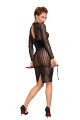 Сукня з мокрим ефектом Noir Handmade F182 Classic dress made of elastic tulle, L