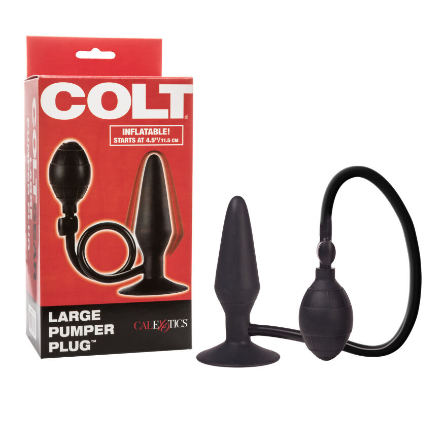 Анальная пробка с накачкой COLT Large Pumper Plug