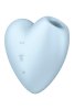 Вакуумный стимулятор-сердечко Satisfyer Cutie Heart Blue