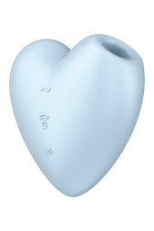 Вакуумний стимулятор-серце Satisfyer Cutie Heart Blue