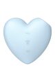 Вакуумний стимулятор-серце Satisfyer Cutie Heart Blue