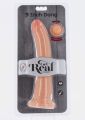 Реалістичний фалоімітатор з кібершкіри, подвійна щільність ToyJoy Dual Density Dong, бежевий