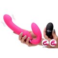 Страпон безременной с вибрацией G-Pulse с дистанционным пультом, розовый