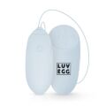 LUV001BLU Виброяйцо с пультом LUV EGG голубое