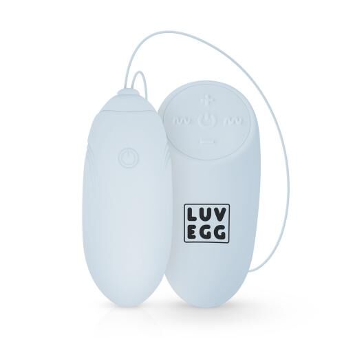 LUV001BLU Виброяйцо с пультом LUV EGG голубое