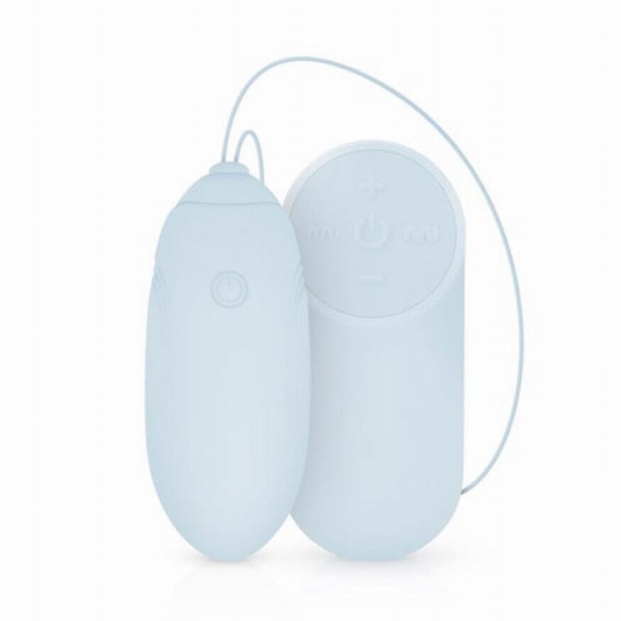 LUV001BLU Виброяйцо с пультом LUV EGG голубое