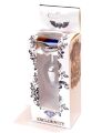 Анальна пробка - Jewellery Silver  Heart PLUG- Dark Blue
