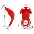 Эрекционное кольцо Pretty Love - Vibration Penis Ring Ruben Red, BI-210311