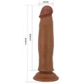 Фаллоимитатор на присоске, с эффектом скользящей кожи LyBaile - Keon Sliding Skin 8.4”, BW-008119LP-1