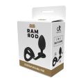 Пробка анальная с эрекционным кольцом Dream Toys Ramrod черные