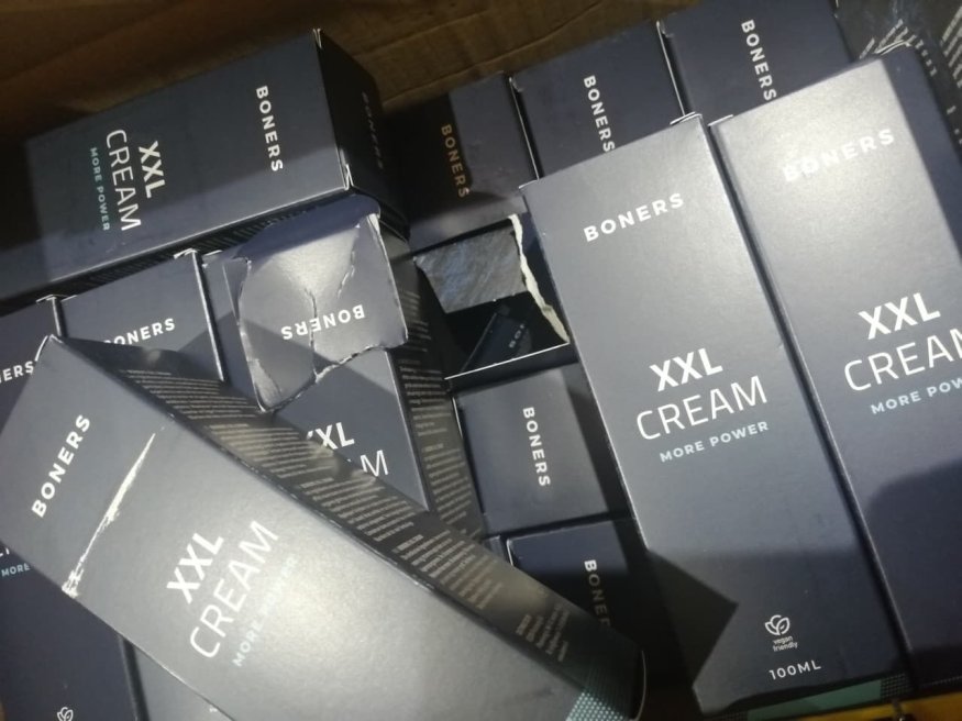 Крем для эрекции и увеличения члена Boners Penis XXL Cream (100 мл) (мятая упаковка!!!)