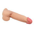 Фаллоимитатор с хребтом и двигающейся кожей Pretty Love Sliding Skin 8.5"