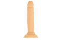 Анальний фалоімітатор ADDICTION Tino 5.25″ Silicone Dildo, присоска, діаметр 1,9 см, віброкуля в подарунок