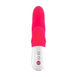 Вибратор-кролик Fun Factory MISS BI pink/white, 2 независимых мотора, диаметр 4,2 см