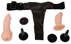 Страпон с вагинальной пробкой "Female Harness Ultra" BW-022020