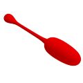 Перезаряжаемое виброяйцо Pretty Love - Knucker Red, BI-014786-2