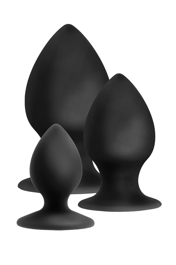 Набор анальных пробок Blush Anal Adventures Platinum Silicone Anal Stout Plug