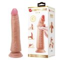 Фаллоимитатор на присоске, с хребтом и эффектом скользящей кожи LyBaile - Sliding Skin 8,3” Flesh, BW-007006NRG-1