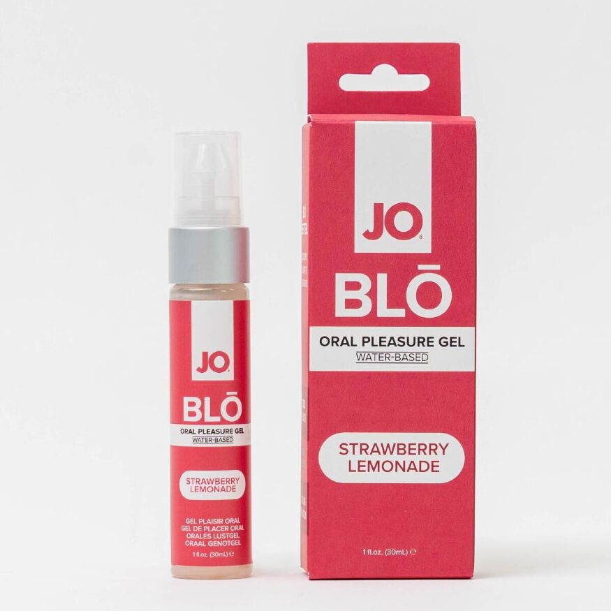 Гель для оральних ласк JO - BLO - Strawberry Lemonade 30 мл