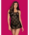 Сорочка Obsessive Behindy babydoll &amp; thong S/M
